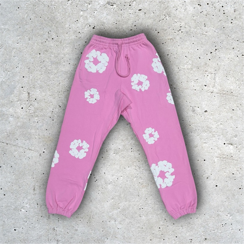 Denim Tears Pink Sweatpants S/M - Free Shipping